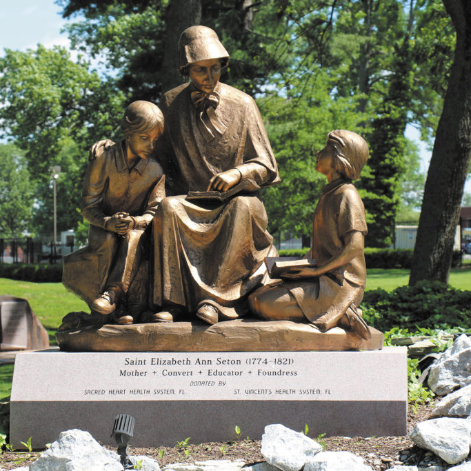 Saint Elizabeth Ann Seton statue