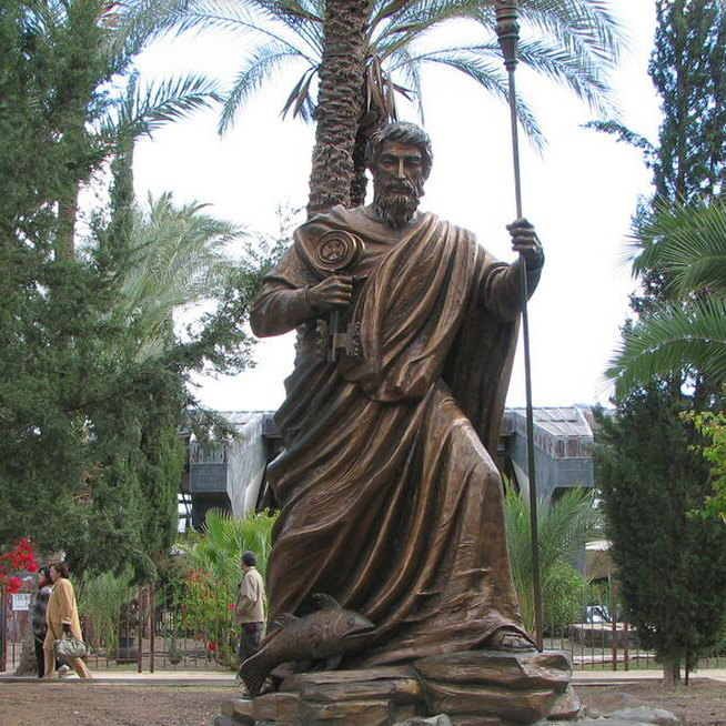 Saint Peter sculpture
