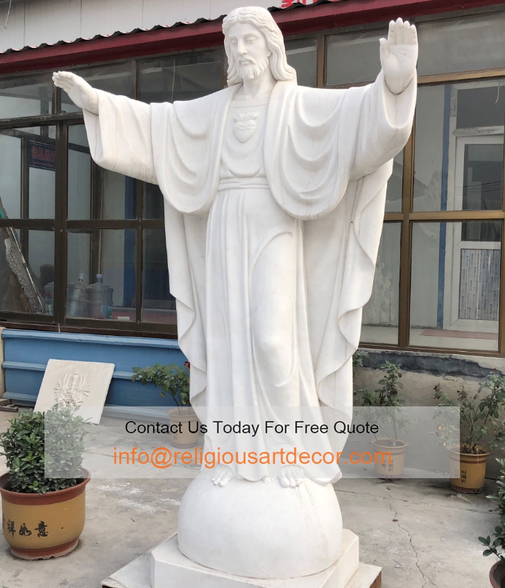 Jesus Statue Open Arms