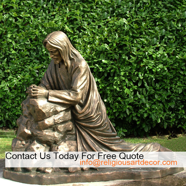 Lord jesus prayer statue