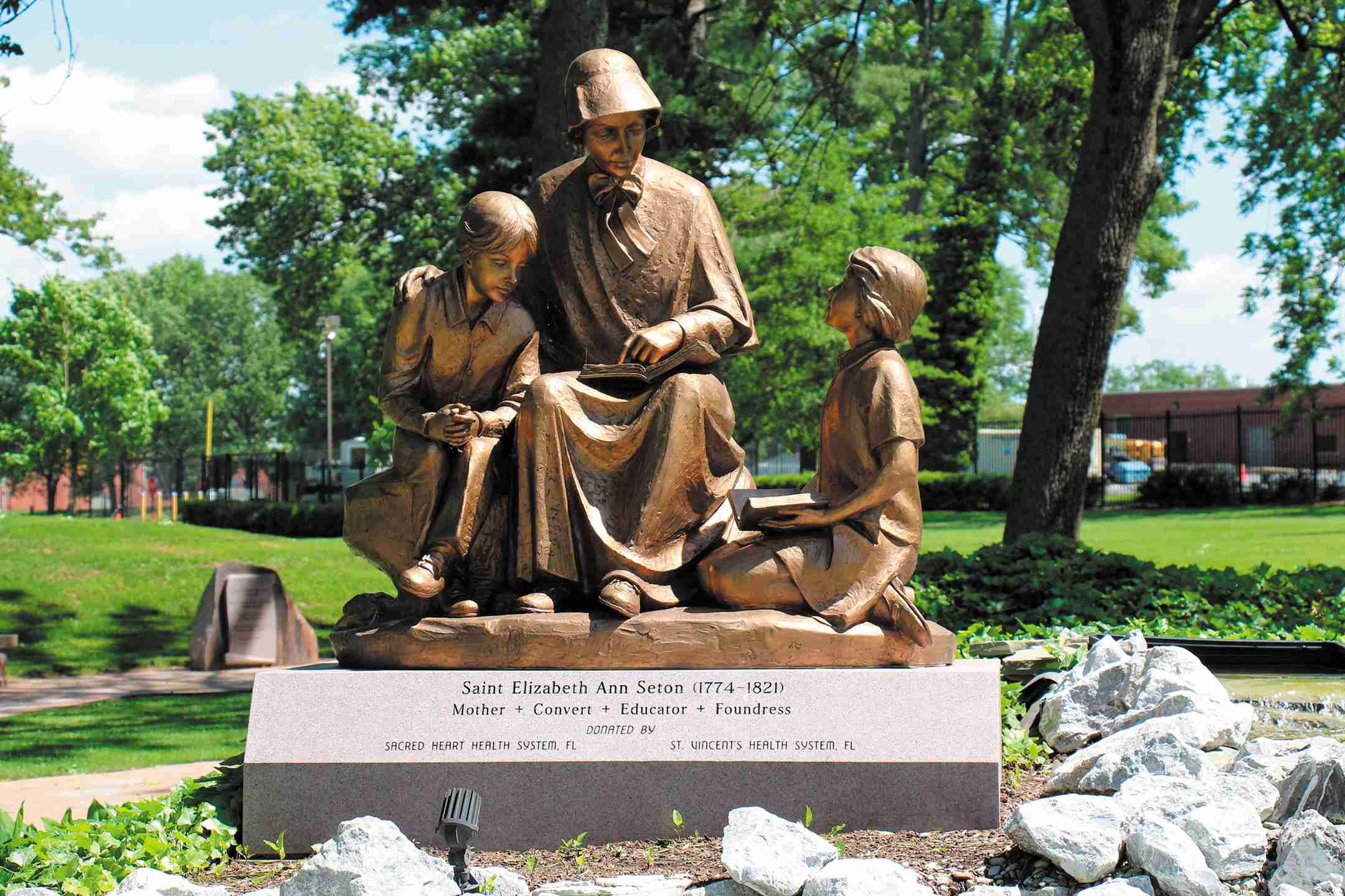 Outdoor Bronze Statue Saint Elizabeth Ann Seton