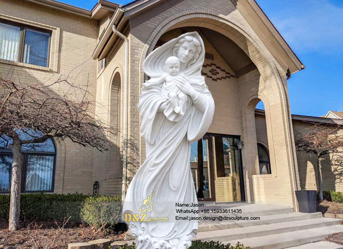 Mary statues outdoor