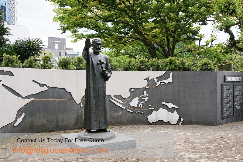Saint Francis Xavier statue