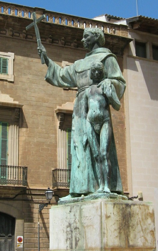 Saint Junipero Serra statue