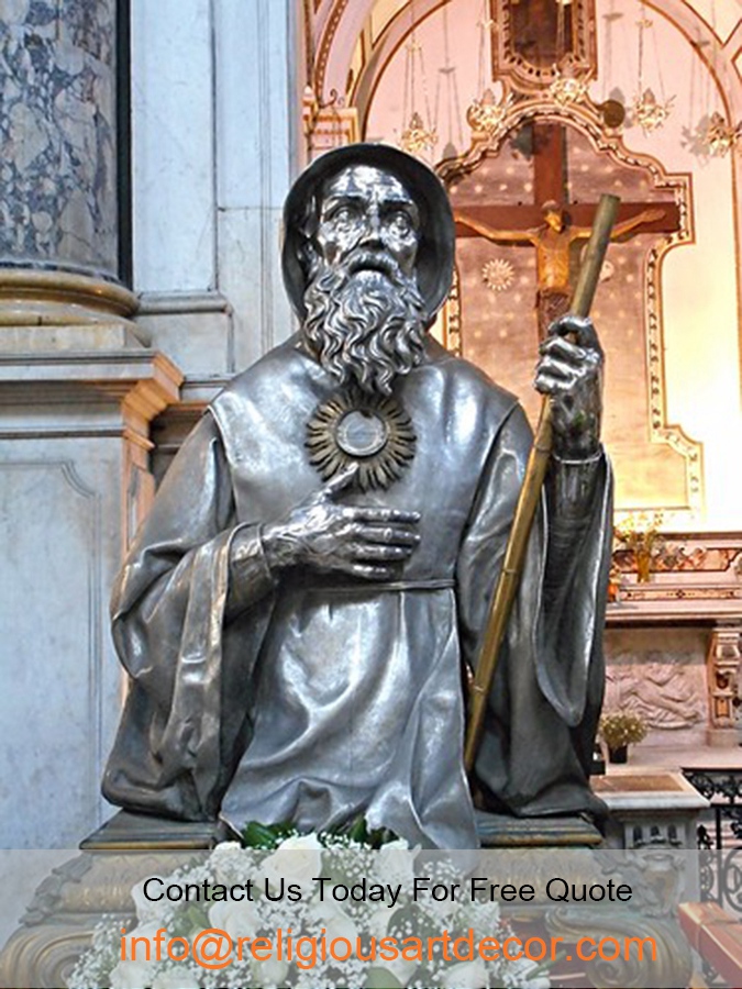 Saint francis paola bust