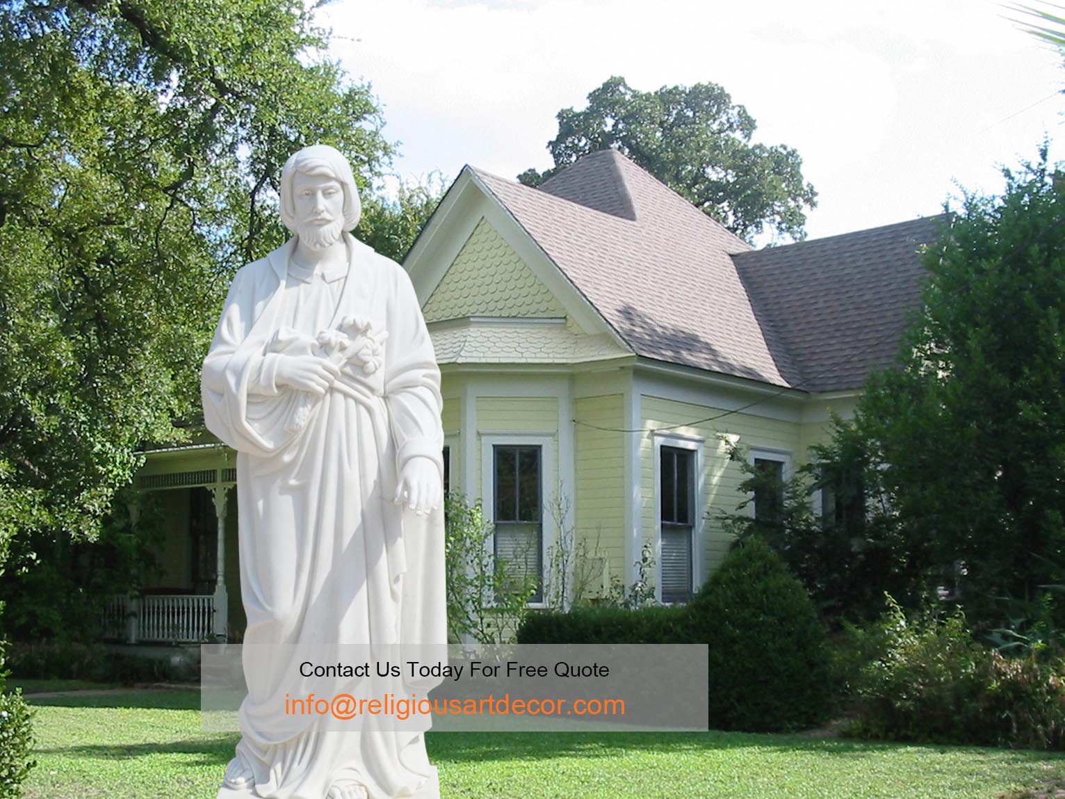 St joseph statue for selling homes