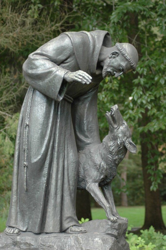 St statue of Francis of Assisi