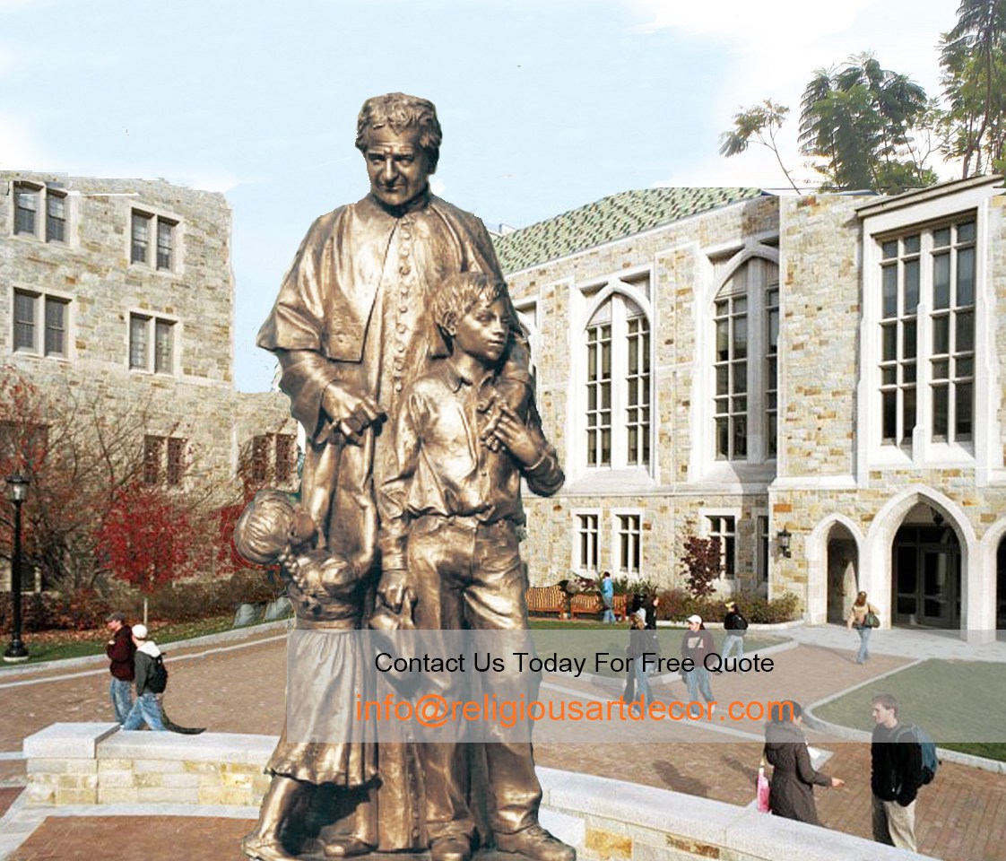 Statue of Saint John Don Bosco