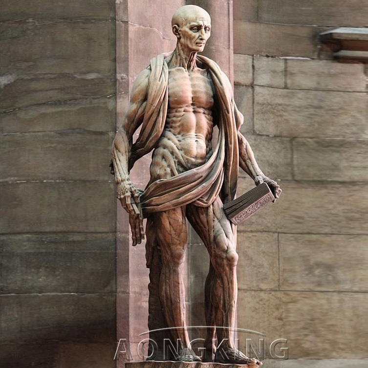 bronze statue St. Bartholomew 