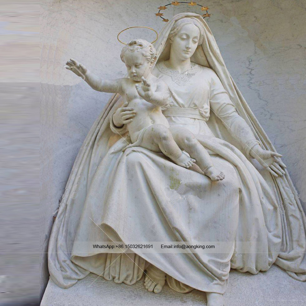 Catholic madonna and child -