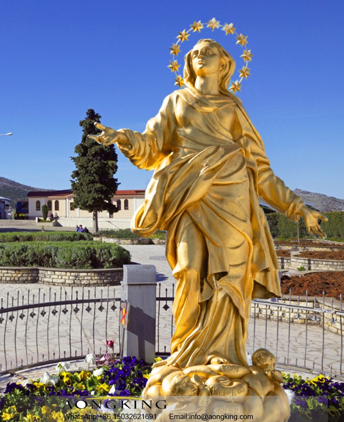 Our lady of Assumption sculpture