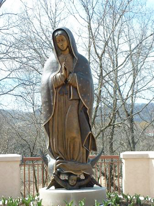 Blessed Virgin Mary sculpture