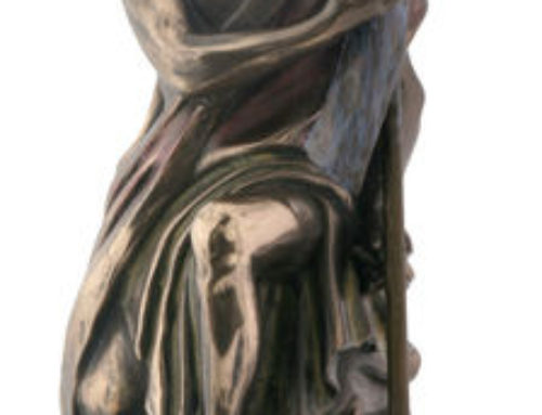 Famous Religious Art Bronze John the Baptist Sculpture