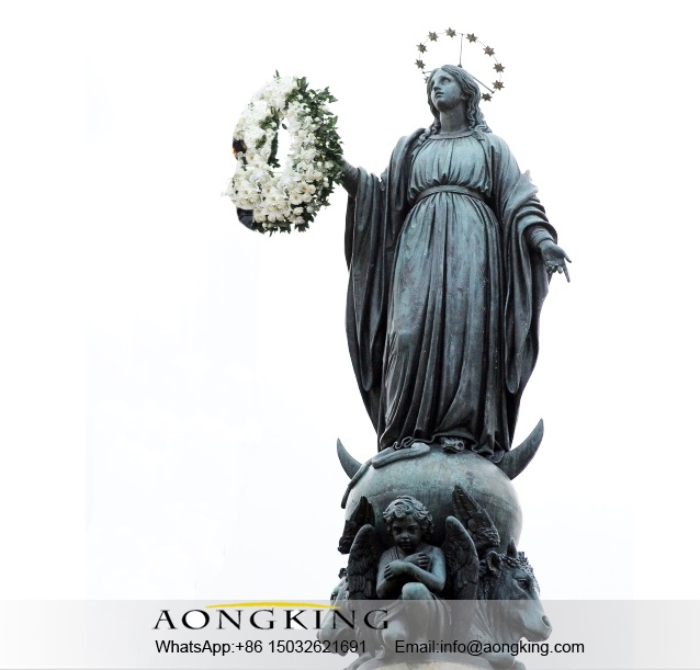 Outdoor Religious Bronze Large Catholic Statues for Sale