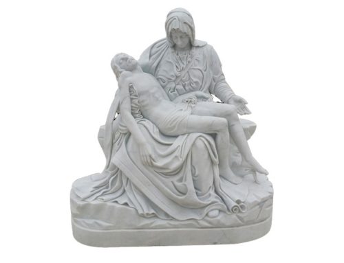 Mary holding jesus marble, Pieta Sculpture For Sale