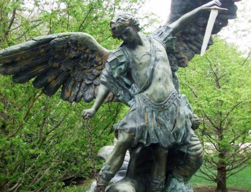 Large Outdoor Bronze Religious Angel Statues Of Michael Statue