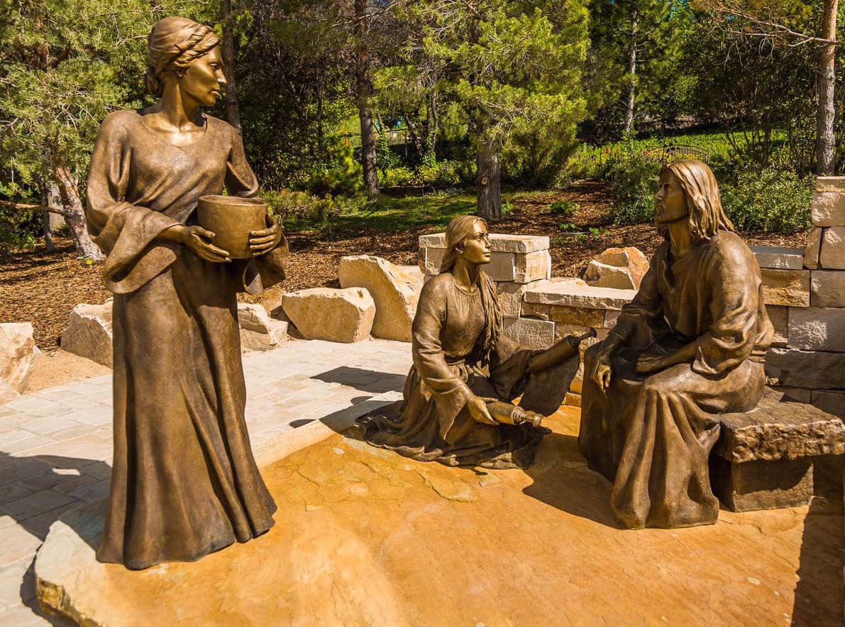 Large Miracles of Jesus sculpture