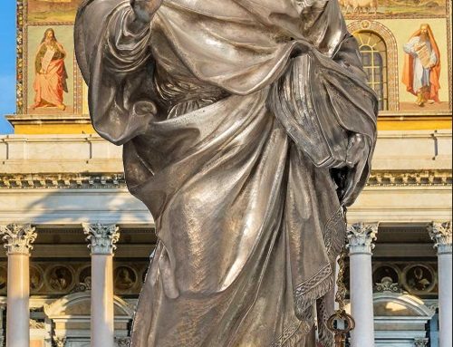 Religious Famous Large Outdoor St Peter Bronze Statue