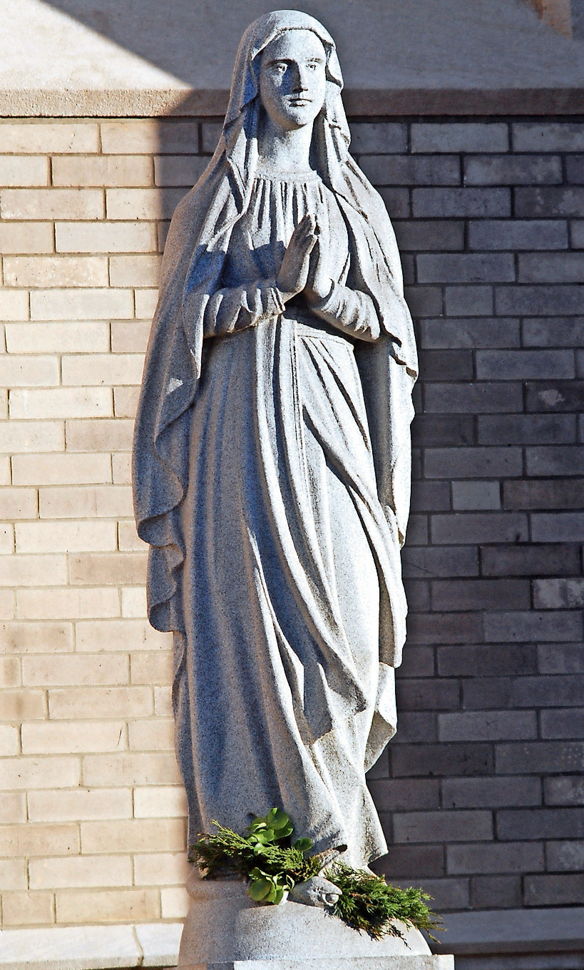 Religious of the virgin mary Marble Sculpture