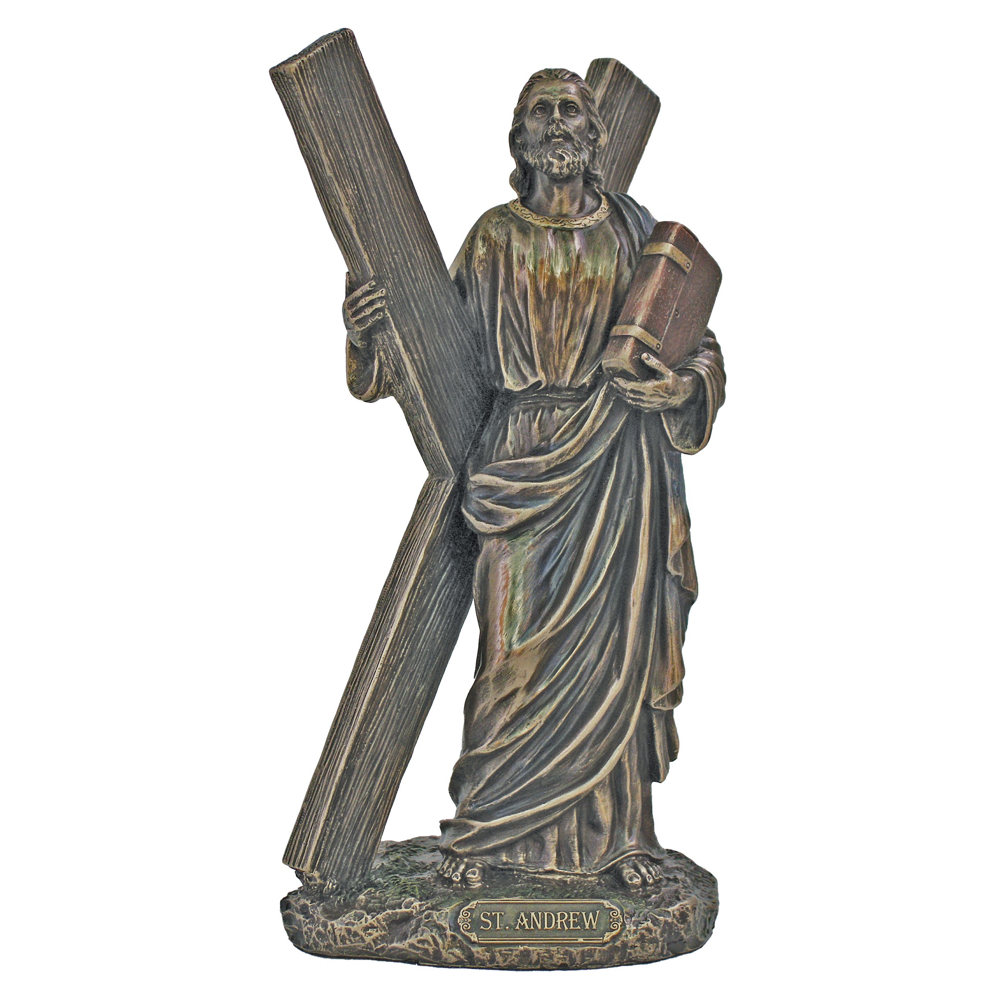 Saint Andrew Bronze Statue for saint andrews day decoration