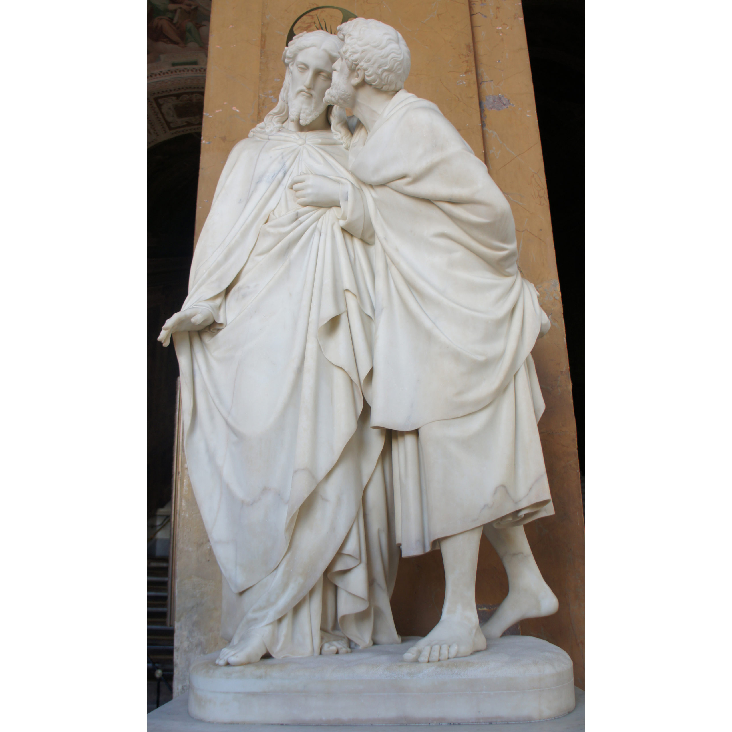 The Kiss of Judas sculpture
