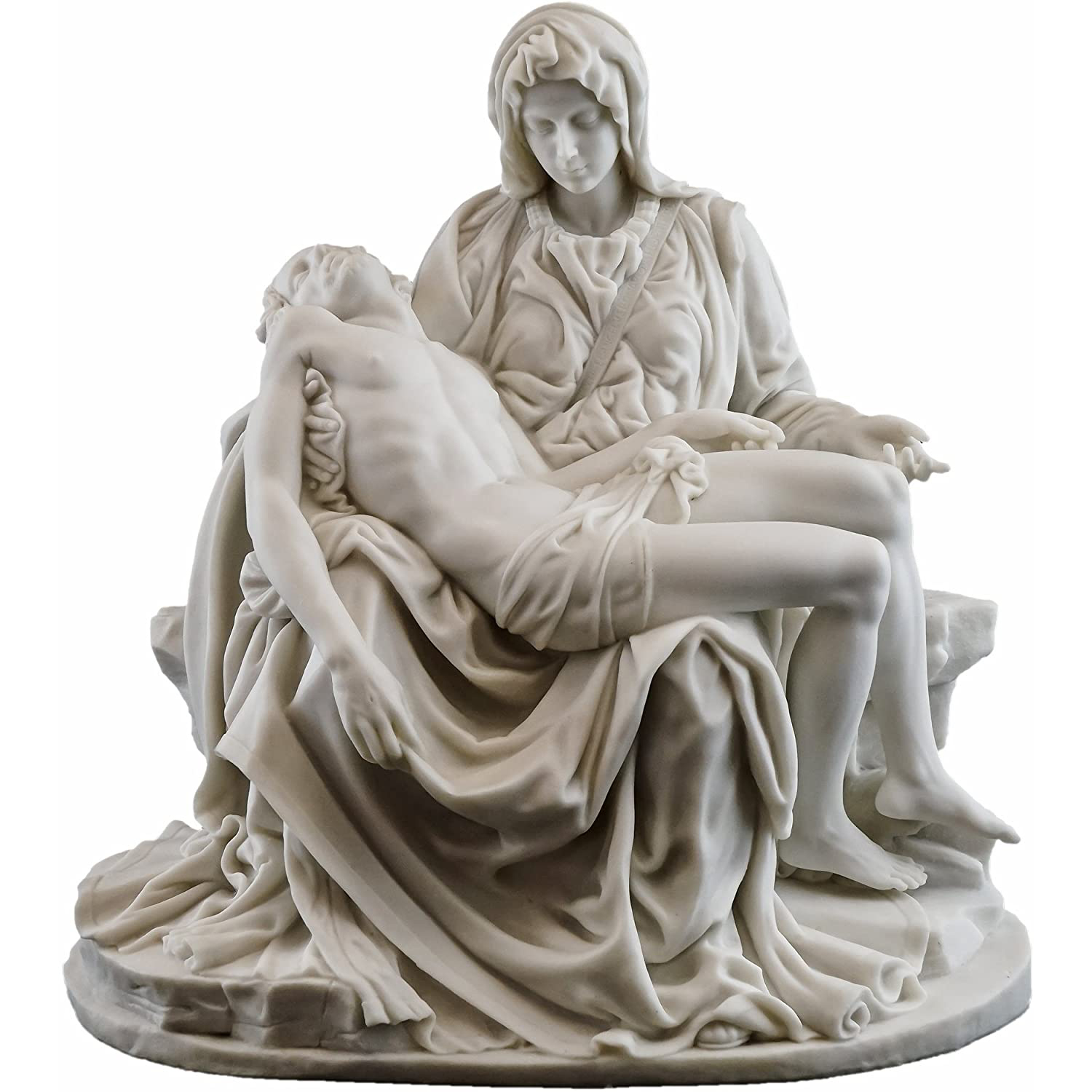 marble pieta statue