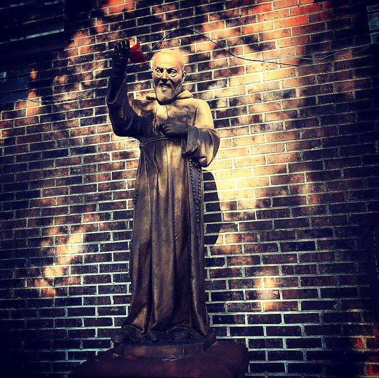 Bronze Famous Figure Religious Saints Bronze Saint Padre Pio