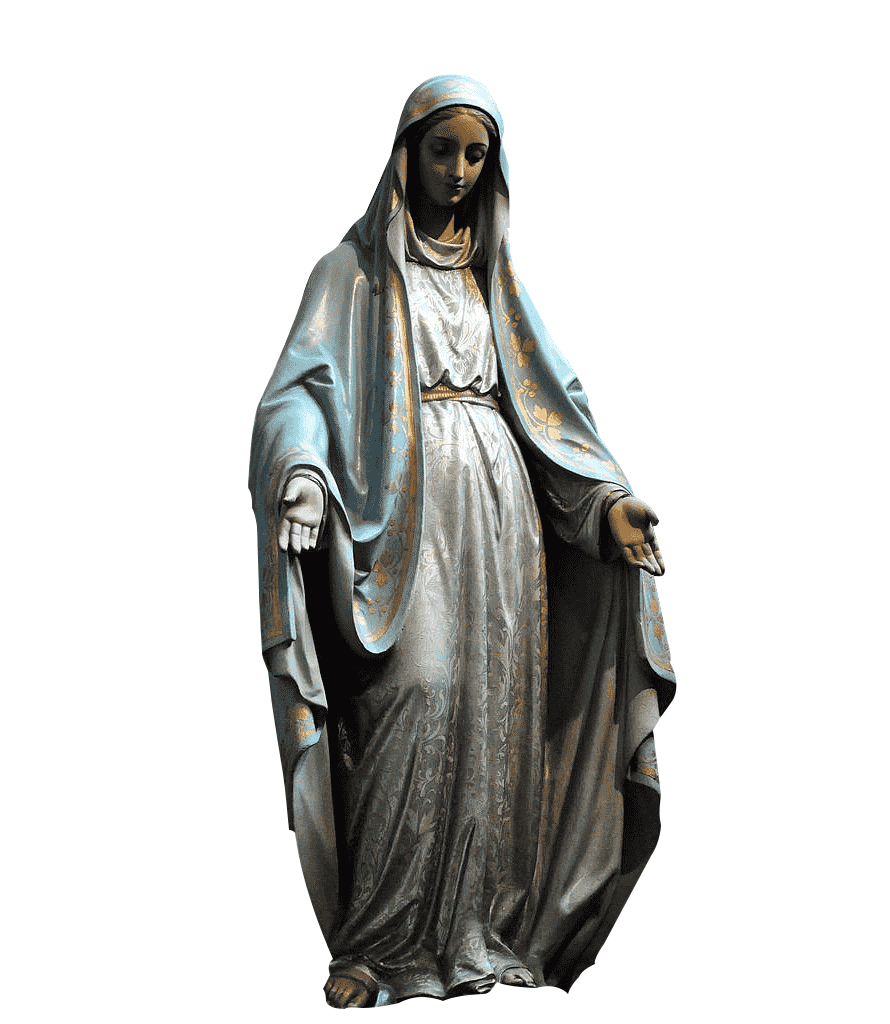 Life-Size God Madonna Sculpture