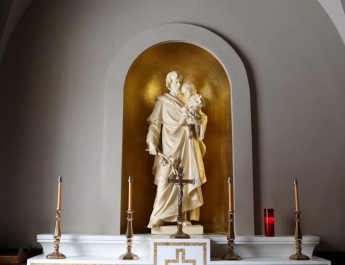Large Standing Marble Indoor Decoration Catholic Company Statues