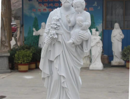 Famous Hand Caving Marble Garden Standing Christian Statues Near Me