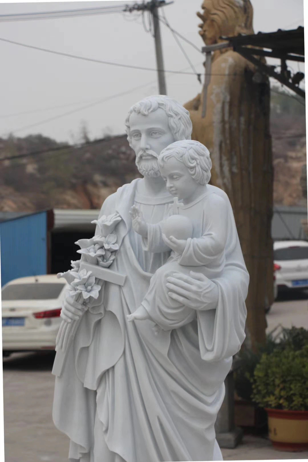 marble christian statues near me