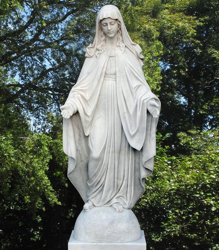our lady of grace garden statue (2)