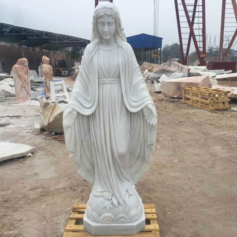 our lady of grace garden statue (4)