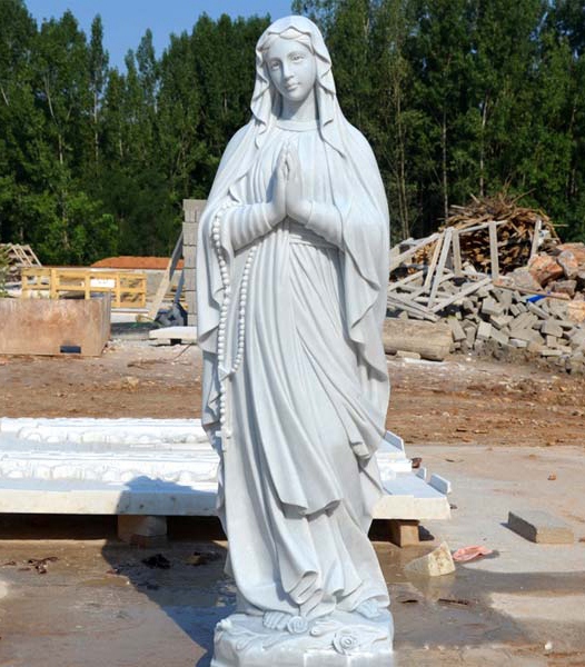 our lady of grace outdoor garden statue