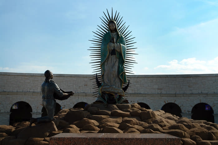 our lady of guadalupe statue outdoor (2)