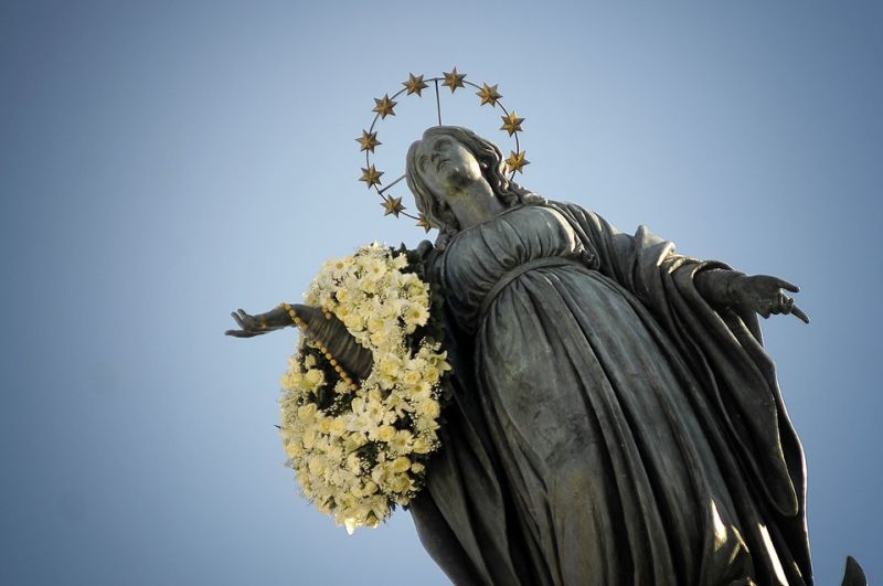 our lady of immaculate conception statue (1)