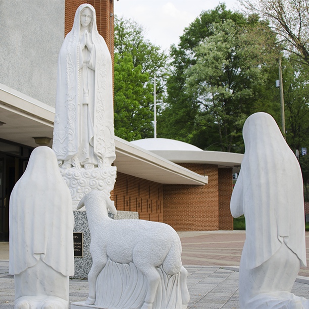our lady of miracles statue (2)