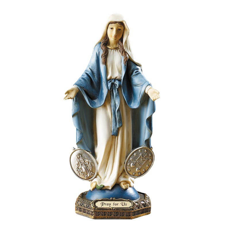 our lady of miraculous medal statue (1)