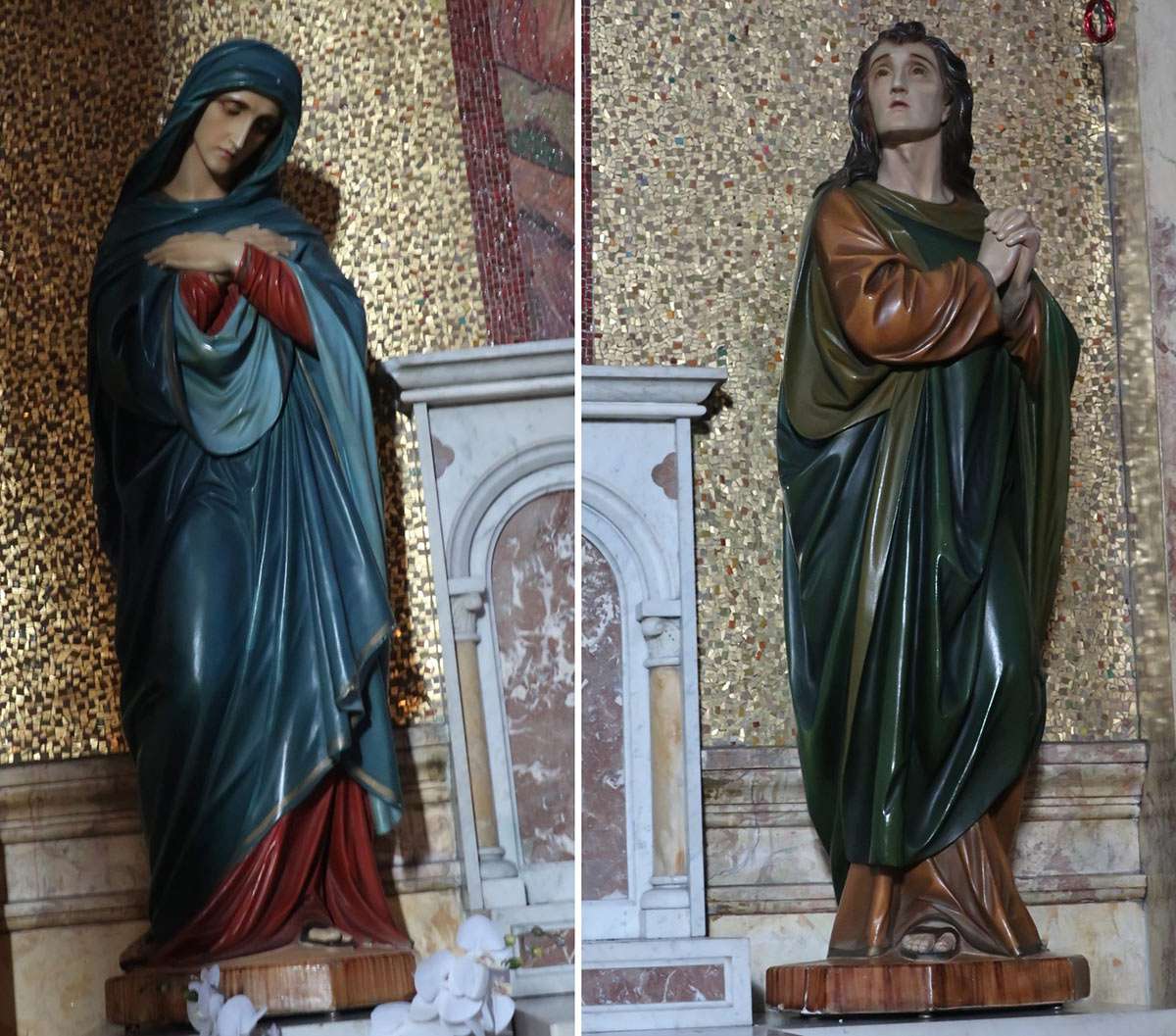 our lady of pompeii statue
