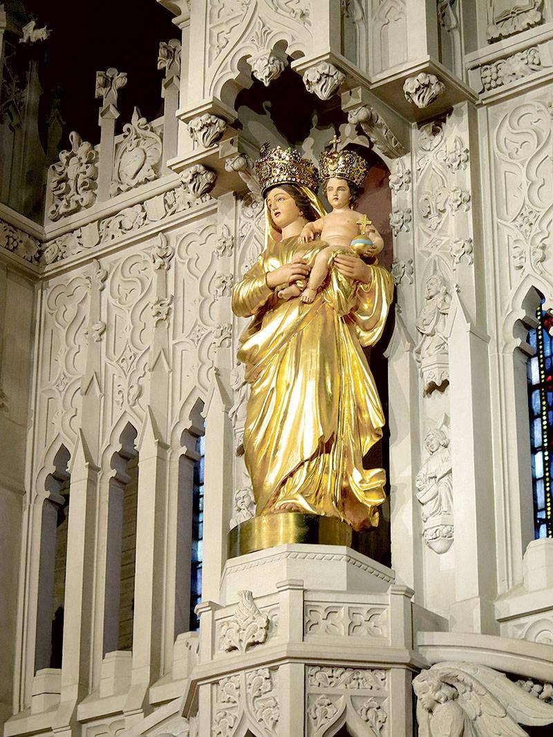 our lady of prompt succor statue (4)
