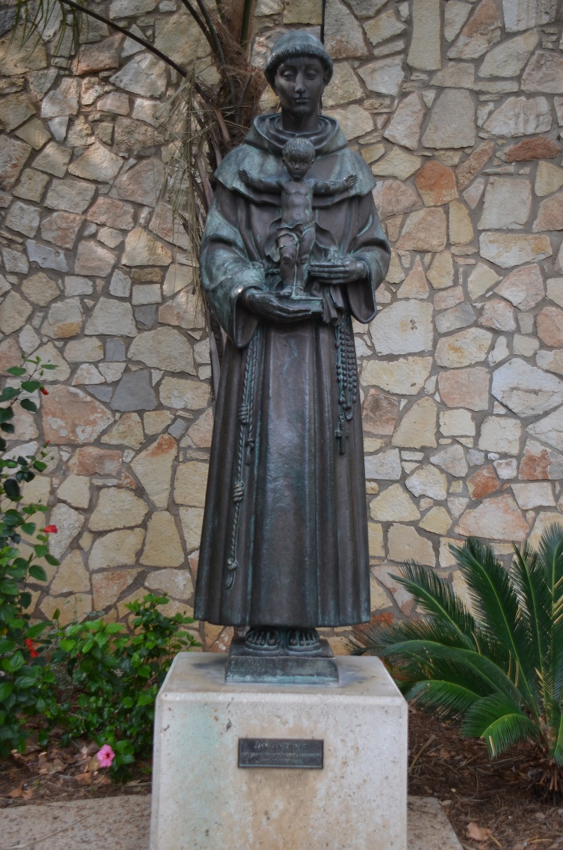 Bronze Saint Anthony of Padua Statue