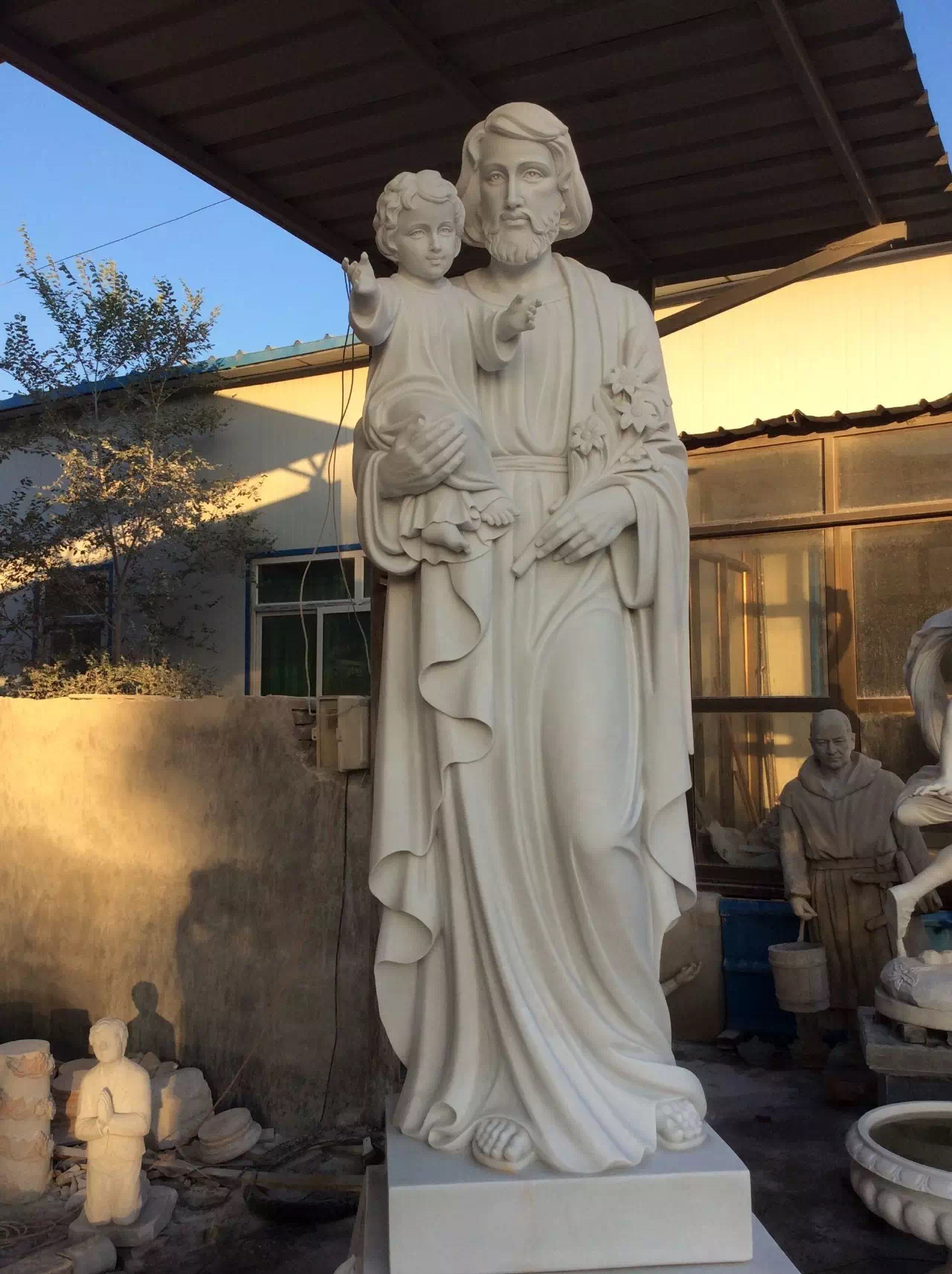 Catholic Saint Joseph Sculpture