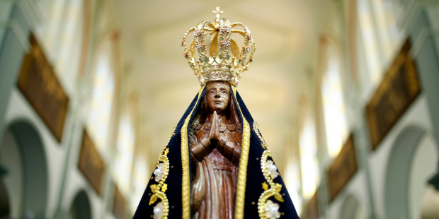 Famous Our Lady of Aparecida Statue