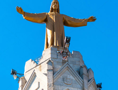 Large Famous Outdoor Bronze Jesus Statue Barcelona for Sale