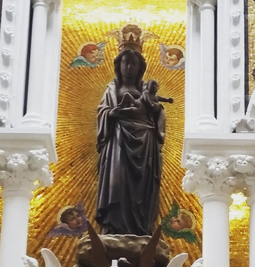 our lady of dublin statue