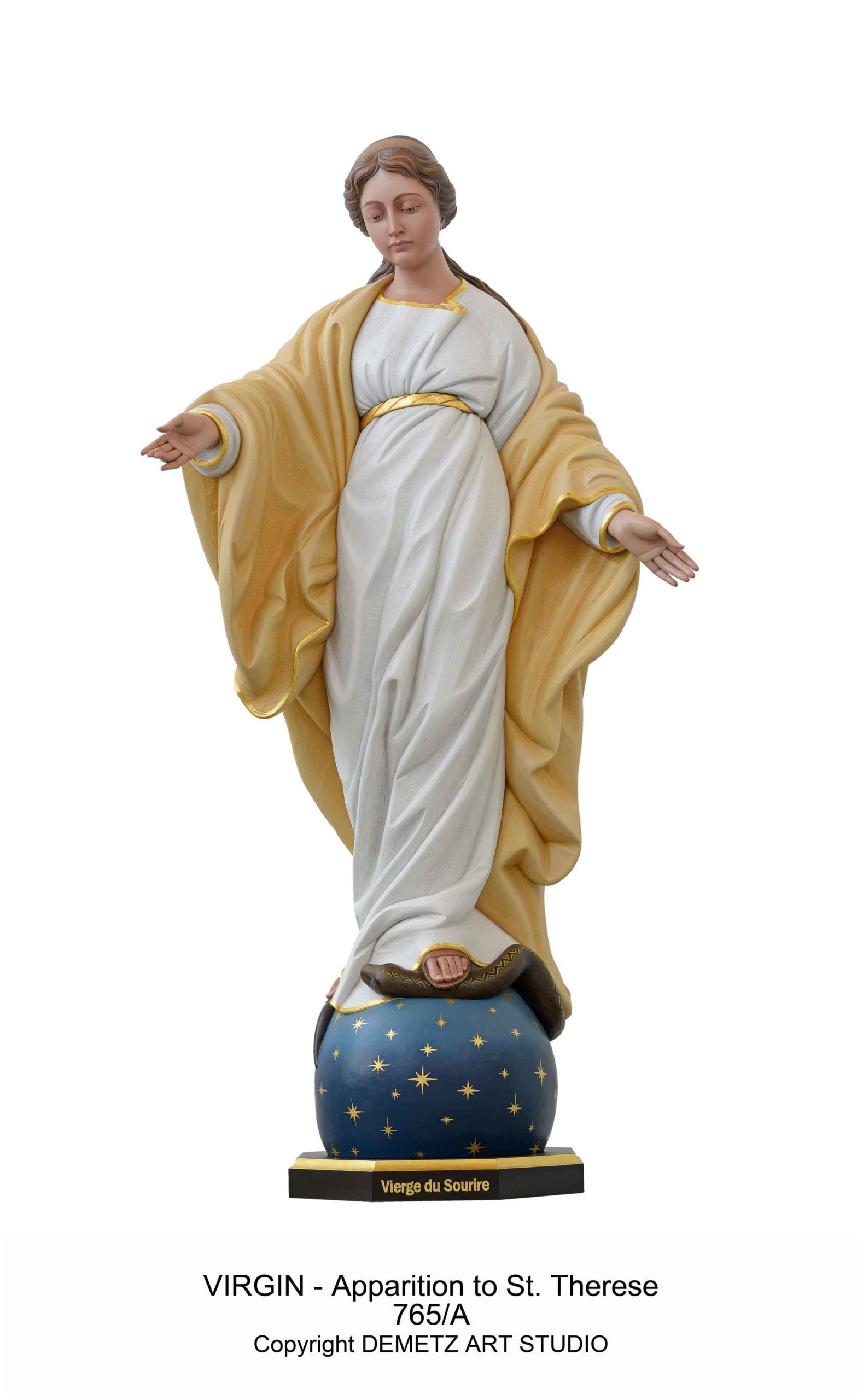 our lady of the smile statue (2)