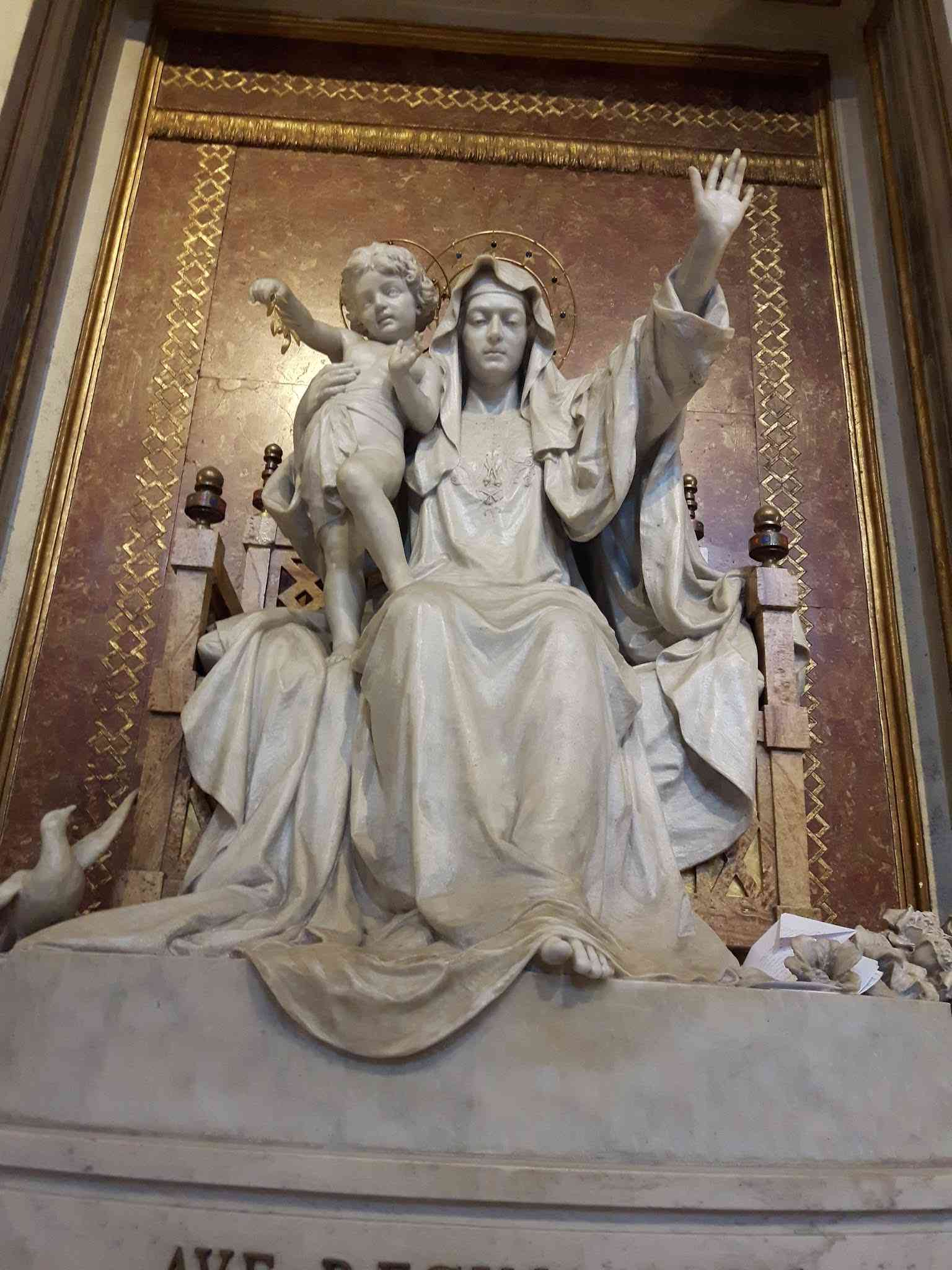 our lady of the snows statue (1)