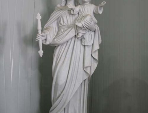 Mary Holding Jesus Baby Religious Marble Our Lady Statues for Sale