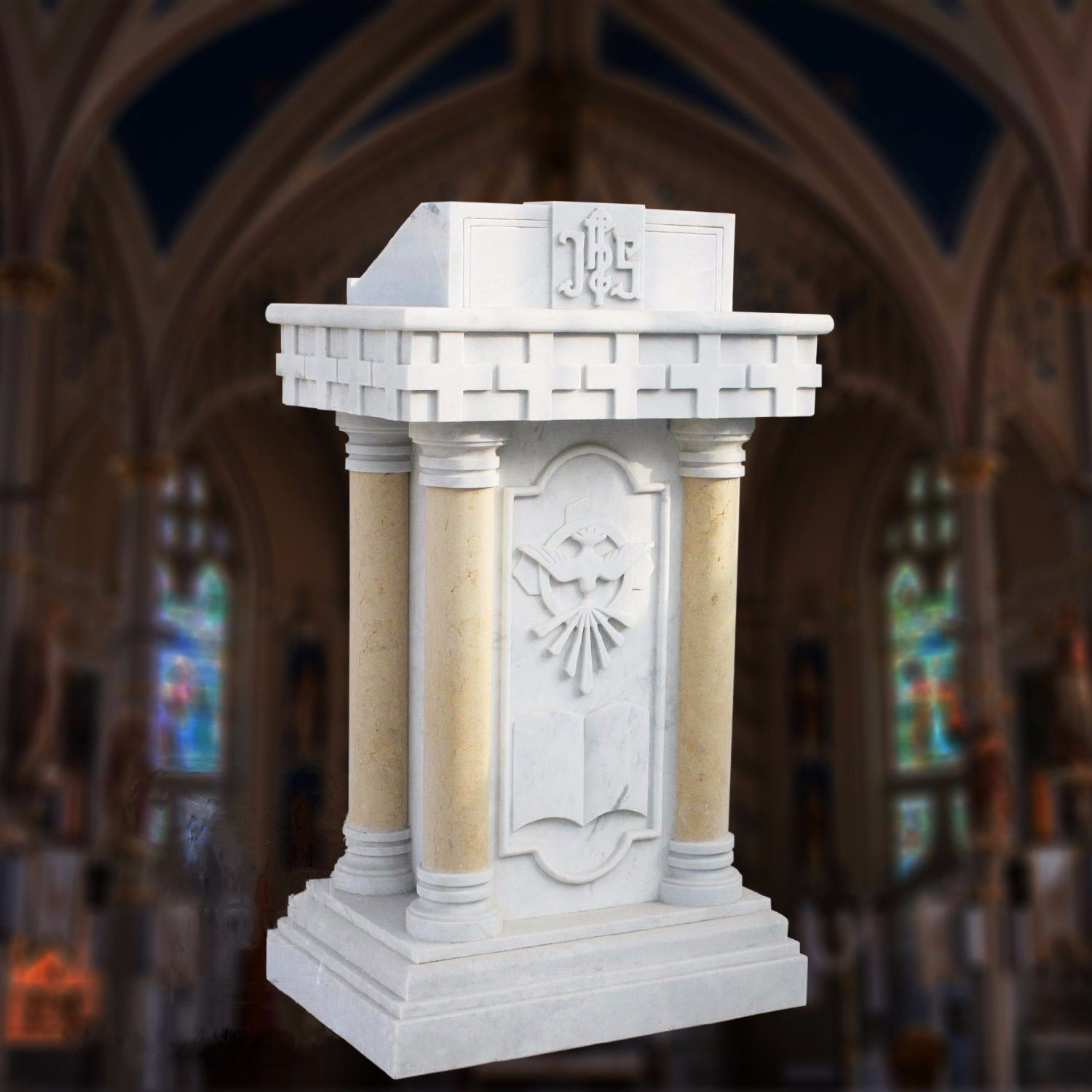 Religious Church Marble Pulpit