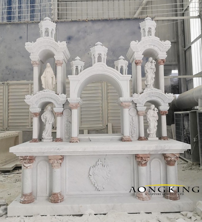 marble church altar sculpture